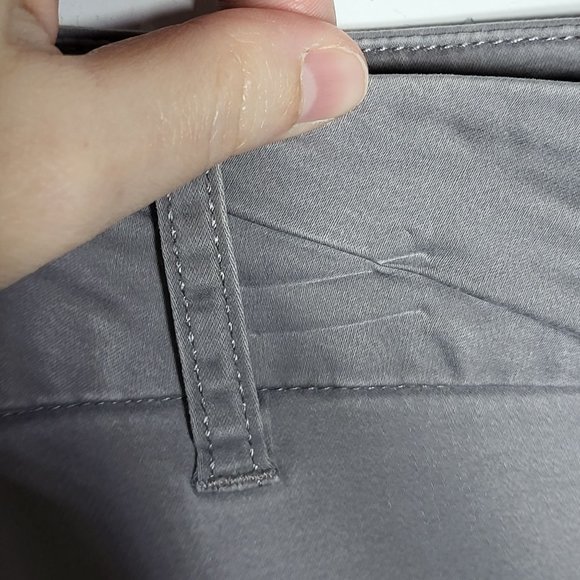 Kut from the Kloth Women's Gray Mid Rise Trouser Skinny Pants Size 8 Neutral - Picture 3 of 12